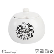 Pantalla de seda de acristalamiento simple Homestyle Sugar Pot